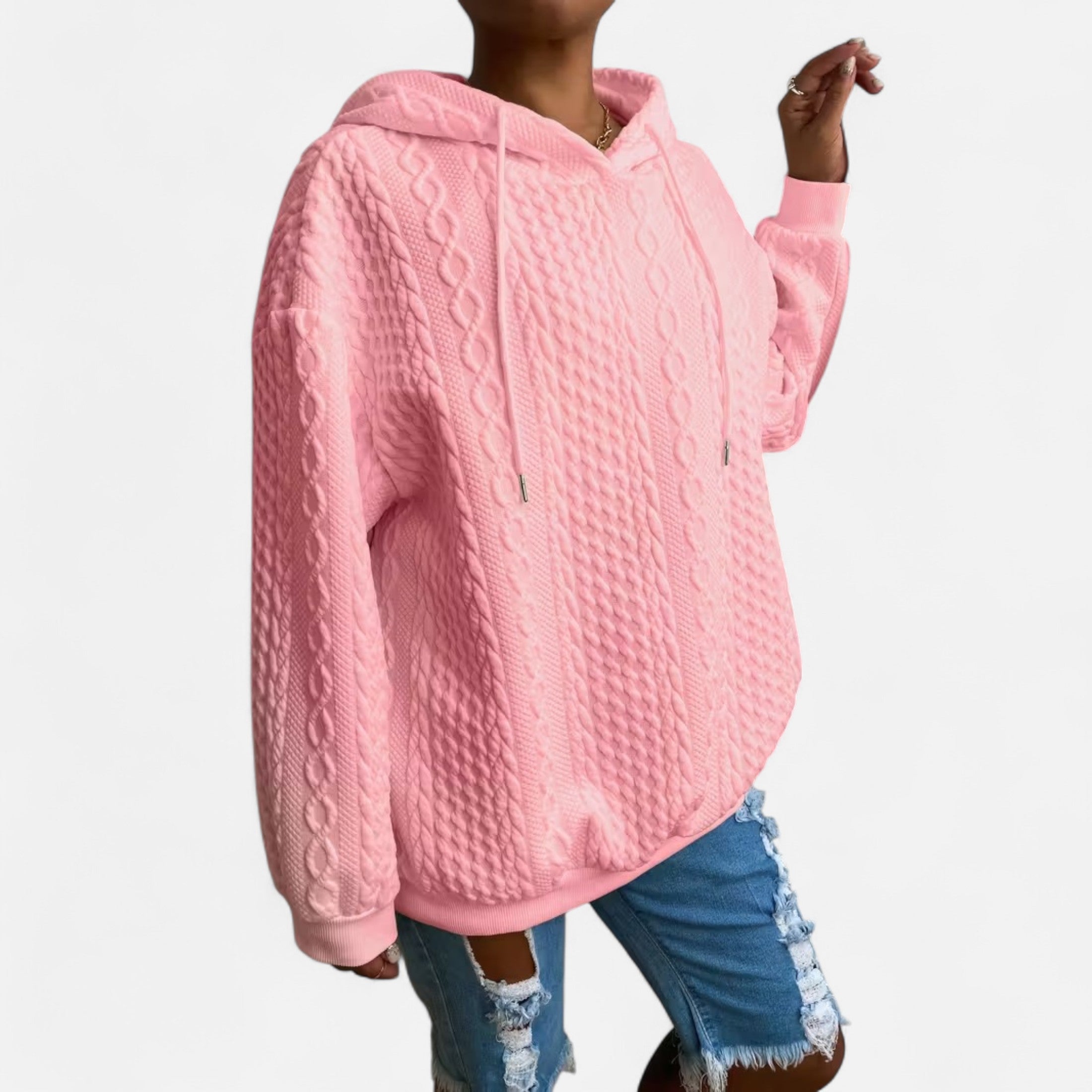 Dorevelle | Women’s Long-Sleeve Hoodie – Relaxed Heritage Style