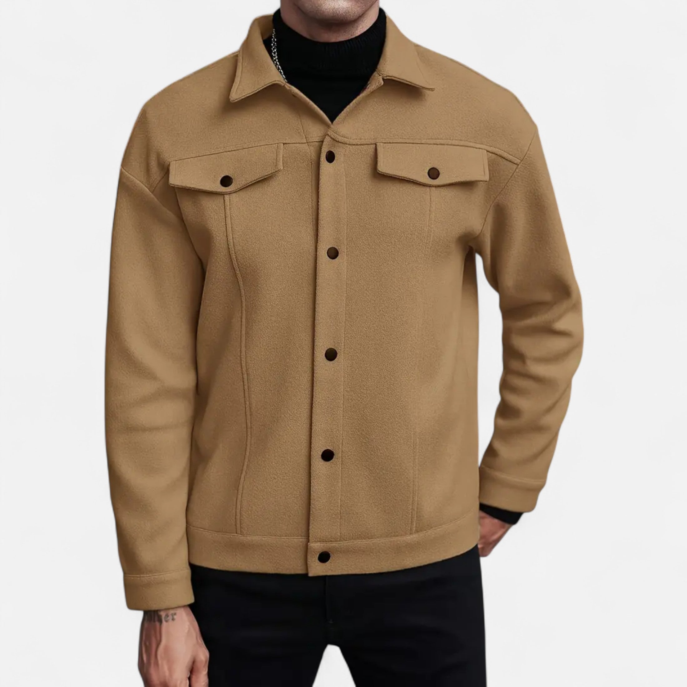 Dorevelle | Men’s Casual Lapel Jacket – Spring Autumn Elegance