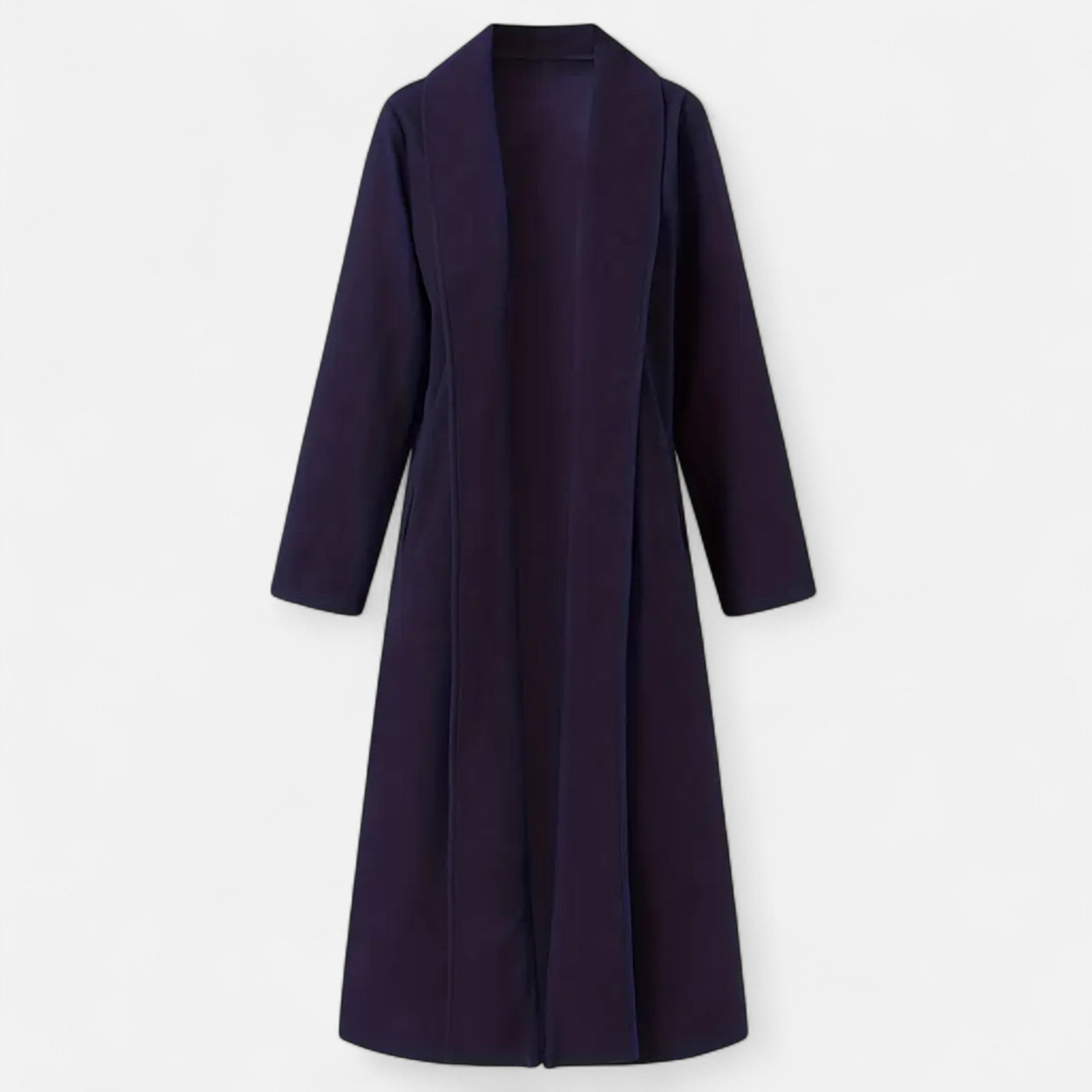 Dorevelle | Women’s Plus Size Overcoat - Lapel Collar Elegance