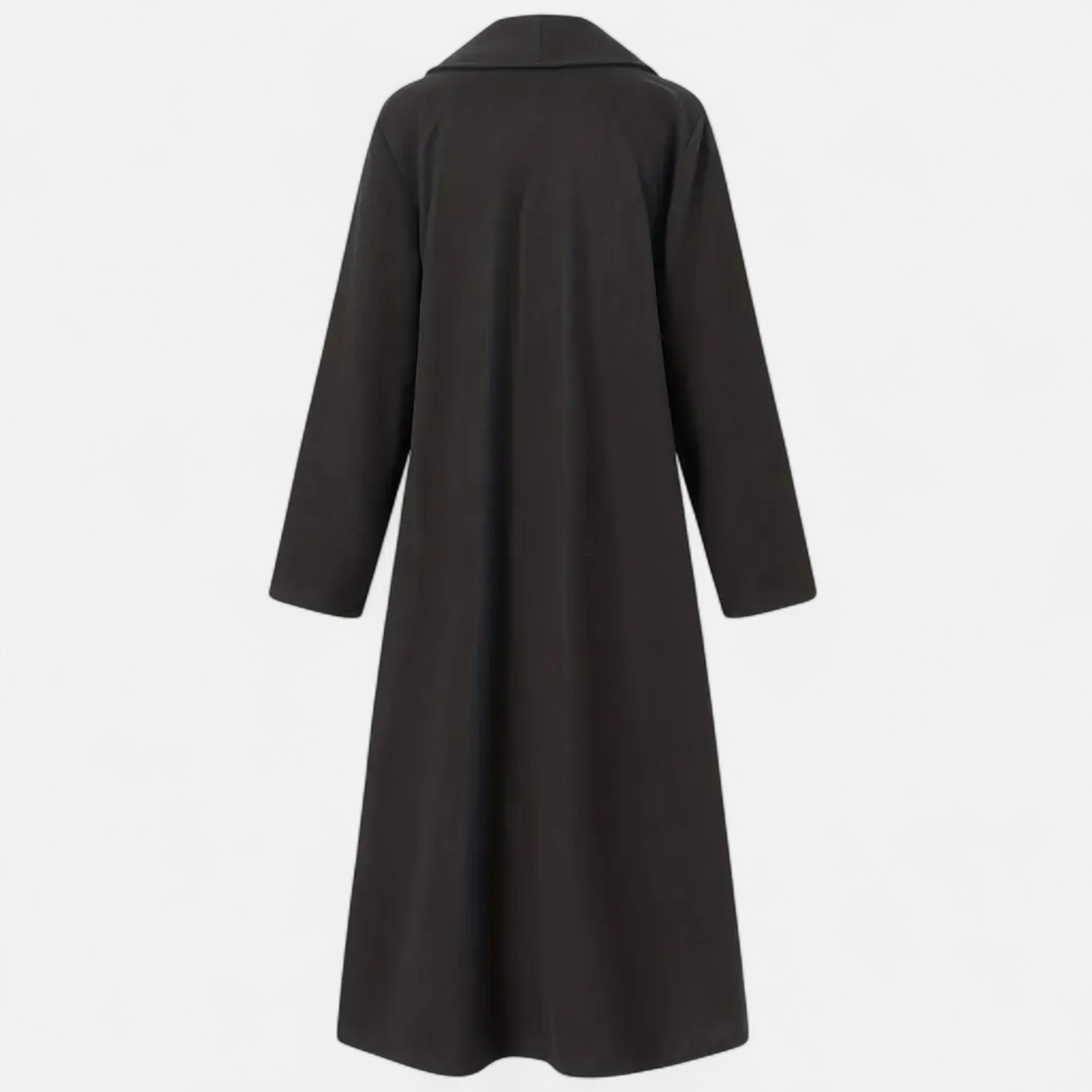 Dorevelle | Women’s Plus Size Overcoat - Lapel Collar Elegance