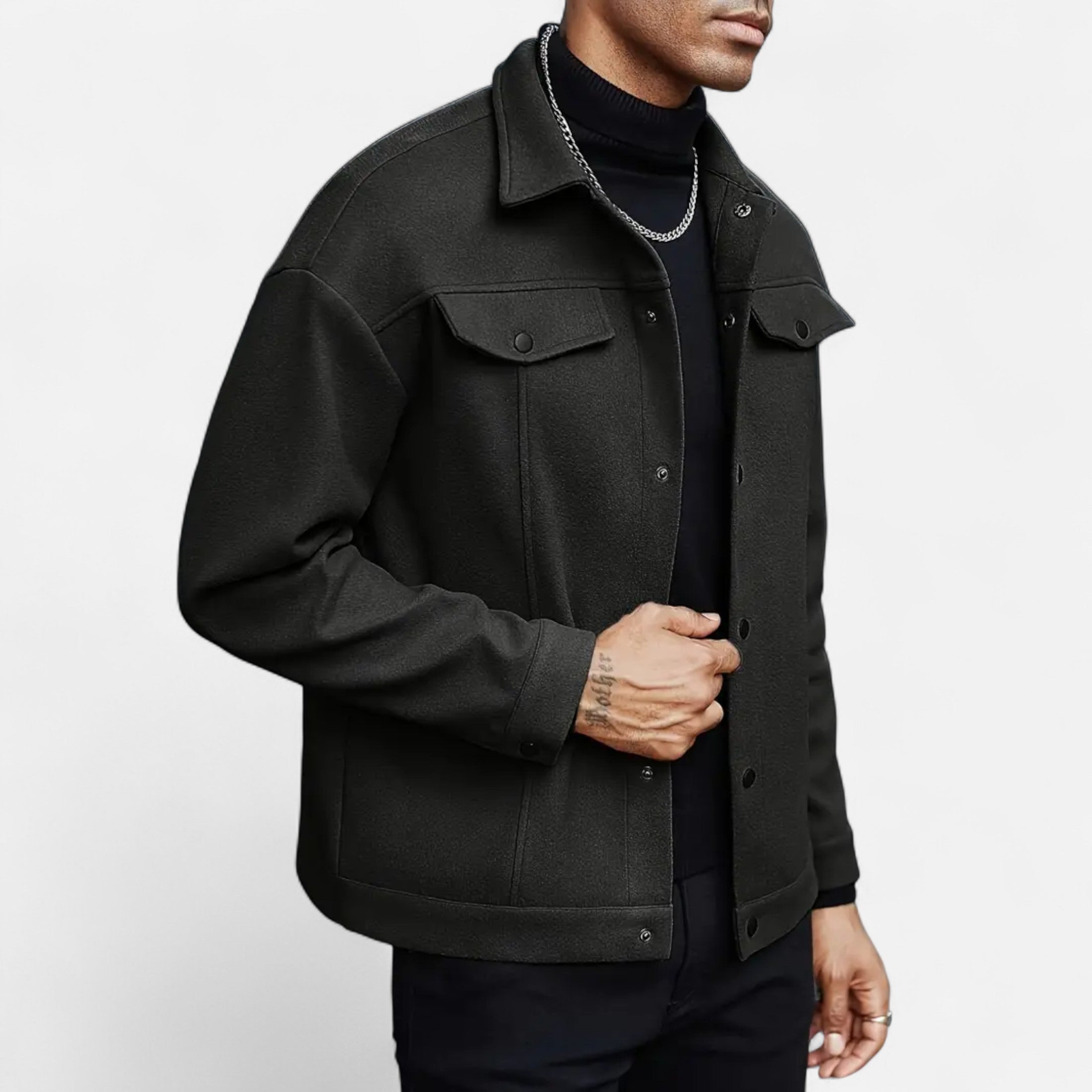 Dorevelle | Men’s Casual Lapel Jacket – Spring Autumn Elegance