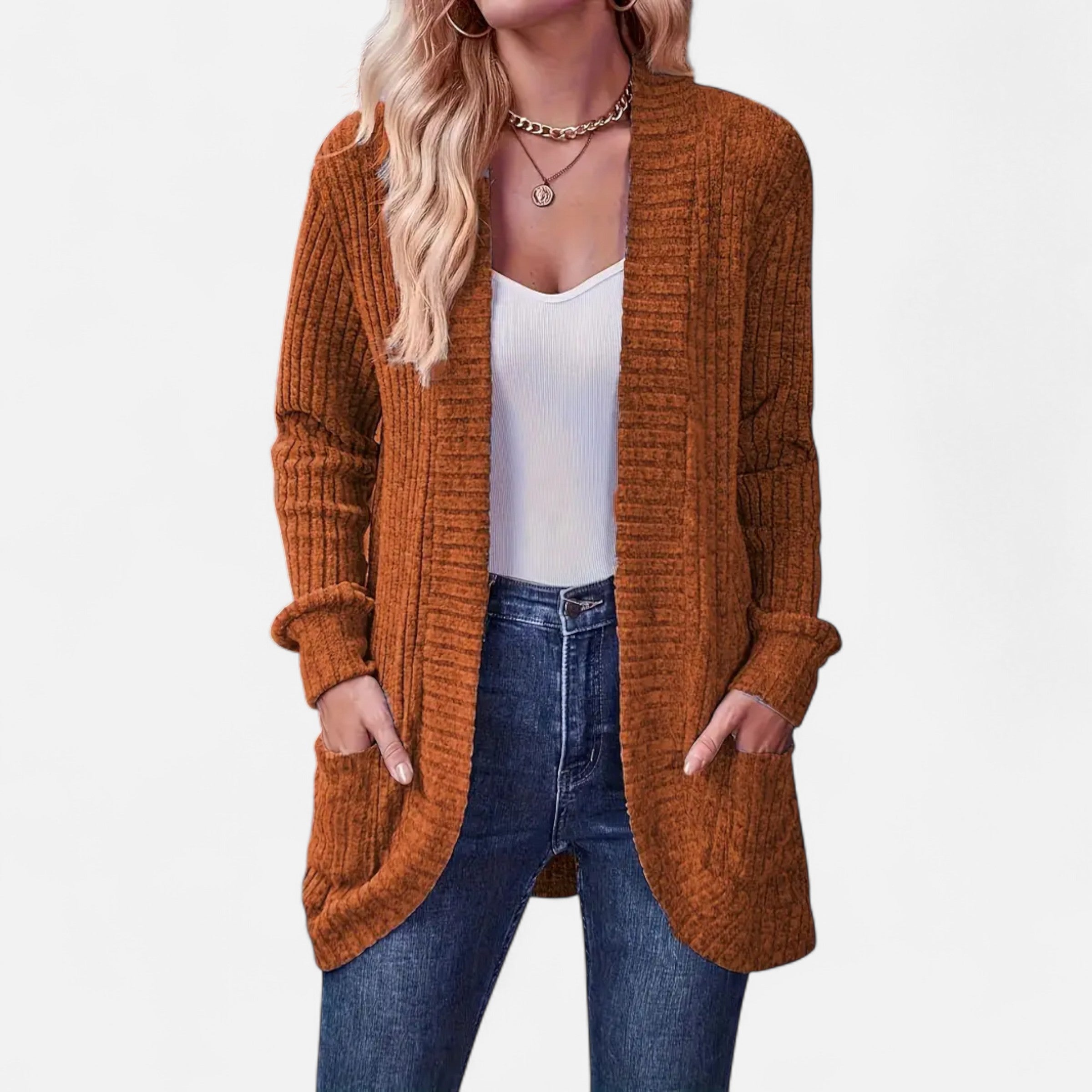 Dorevelle | Women’s Knit Cardigan – Elegant Casual Essential
