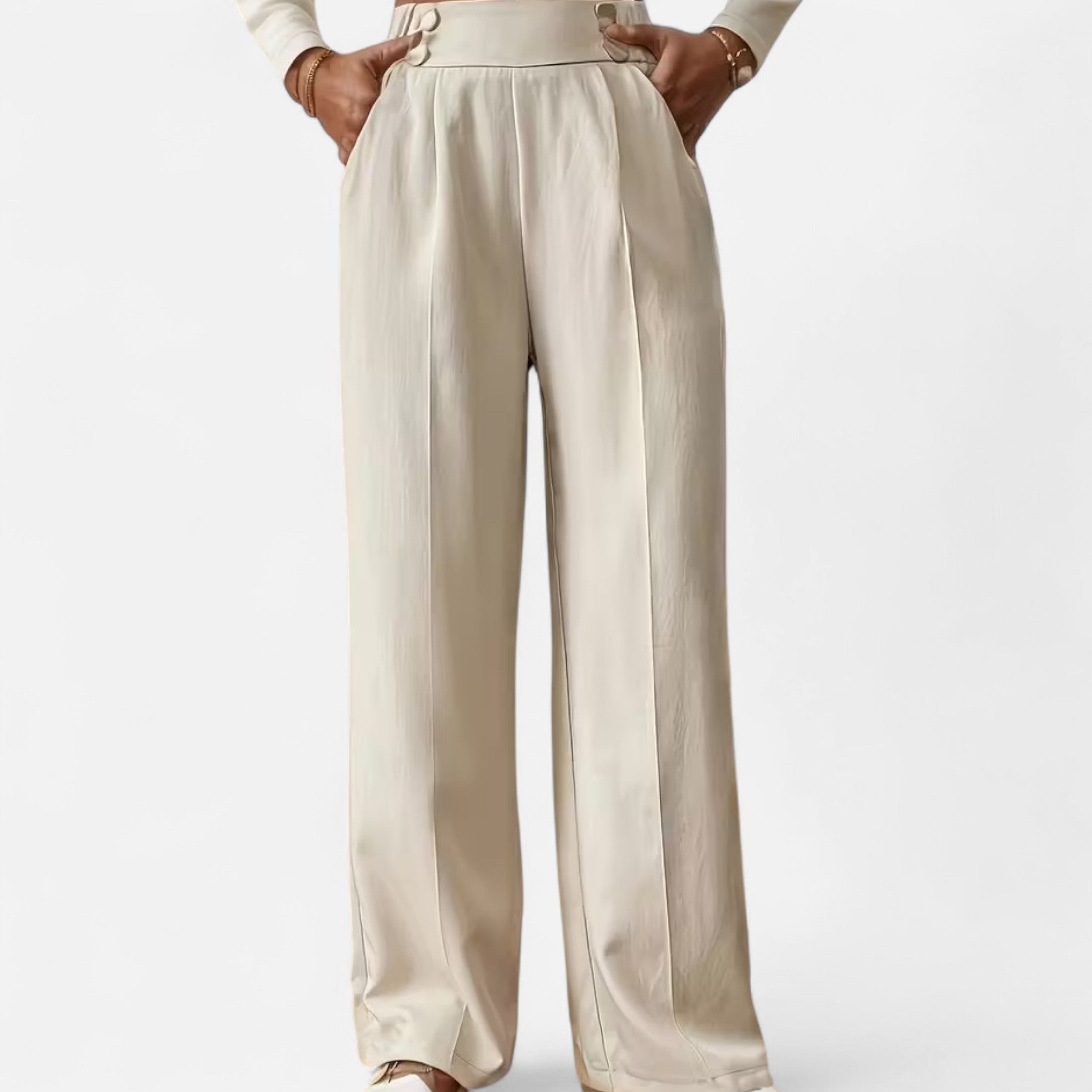 Dorevelle | Elegant French-Inspired Straight-Leg Office Pants