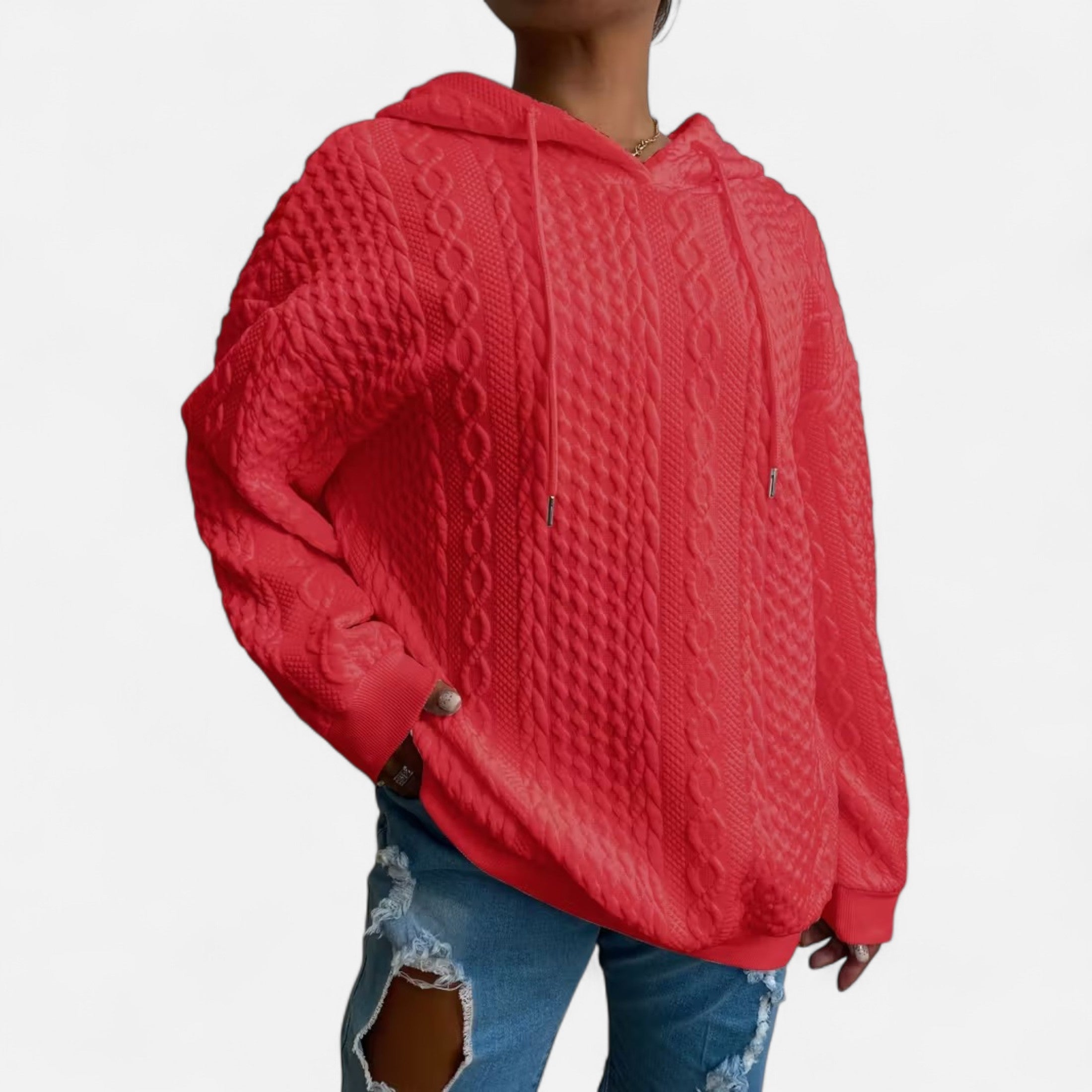 Dorevelle | Women’s Long-Sleeve Hoodie – Relaxed Heritage Style