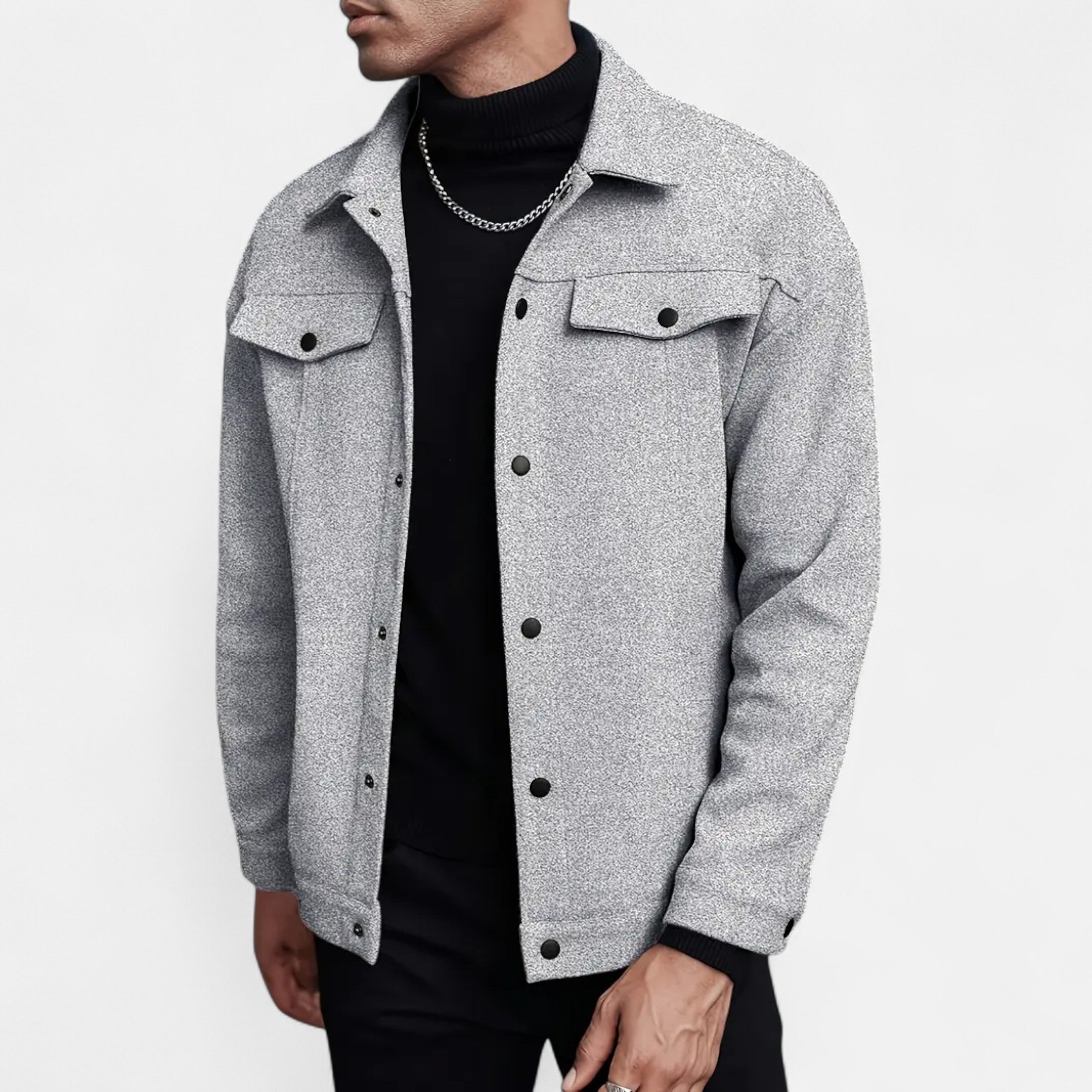 Dorevelle | Men’s Casual Lapel Jacket – Spring Autumn Elegance