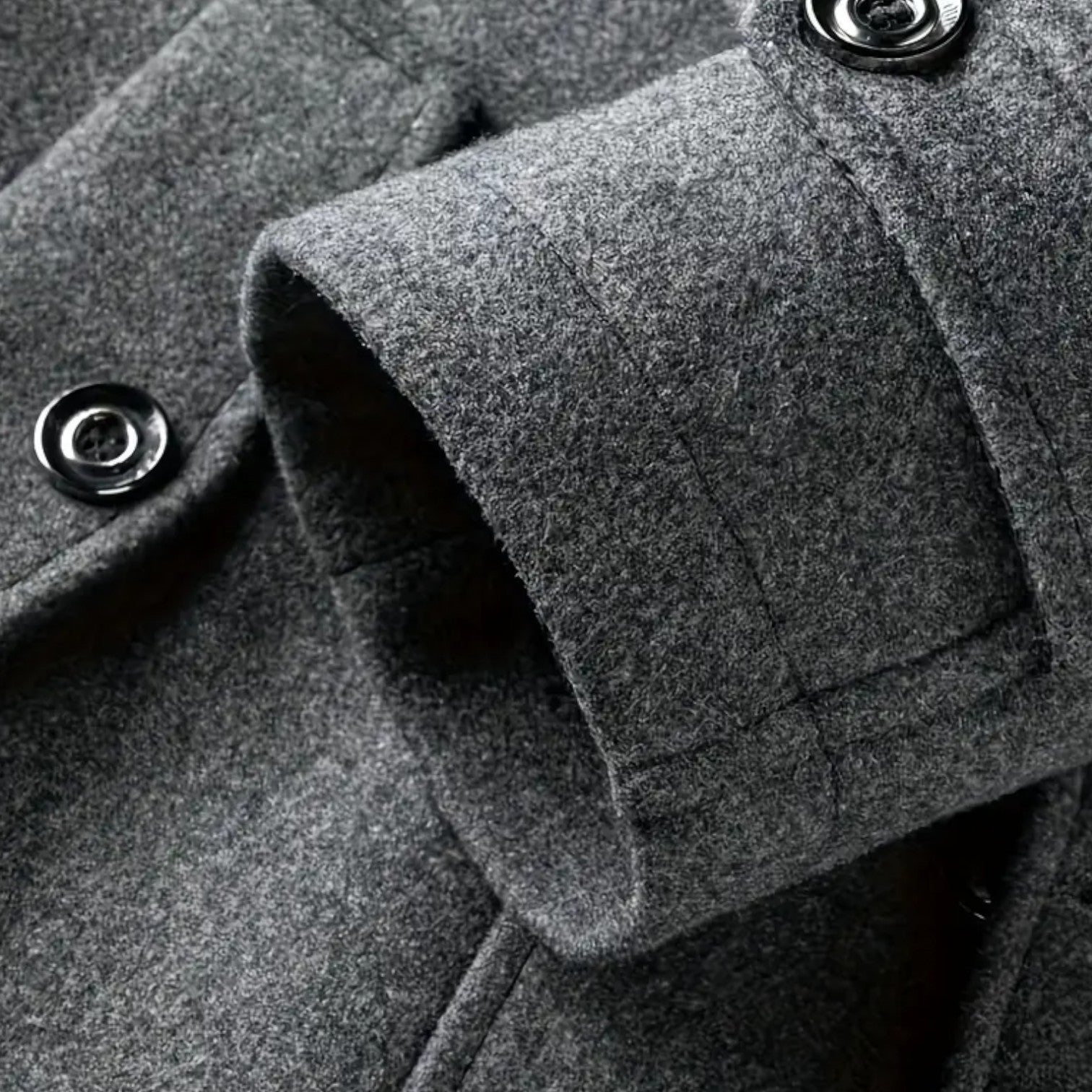 Dorevelle | Men’s Tweed Coat – Slim Heritage Elegance