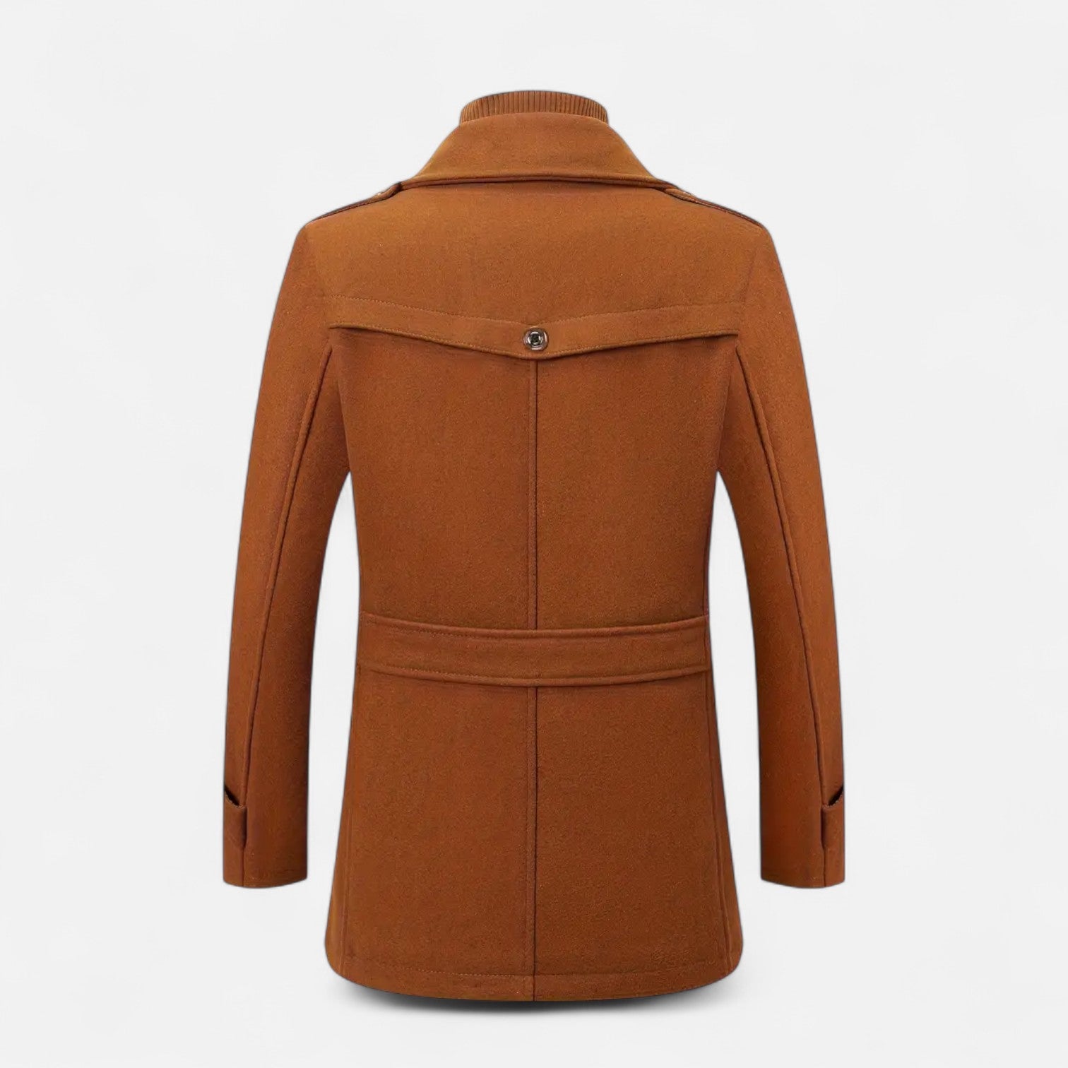 Dorevelle | Men’s Tweed Coat – Slim Heritage Elegance