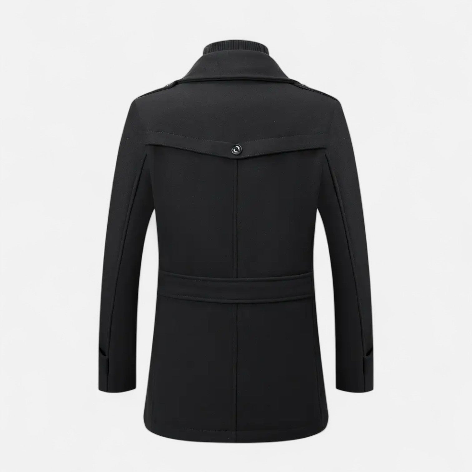 Dorevelle | Men’s Tweed Coat – Slim Heritage Elegance
