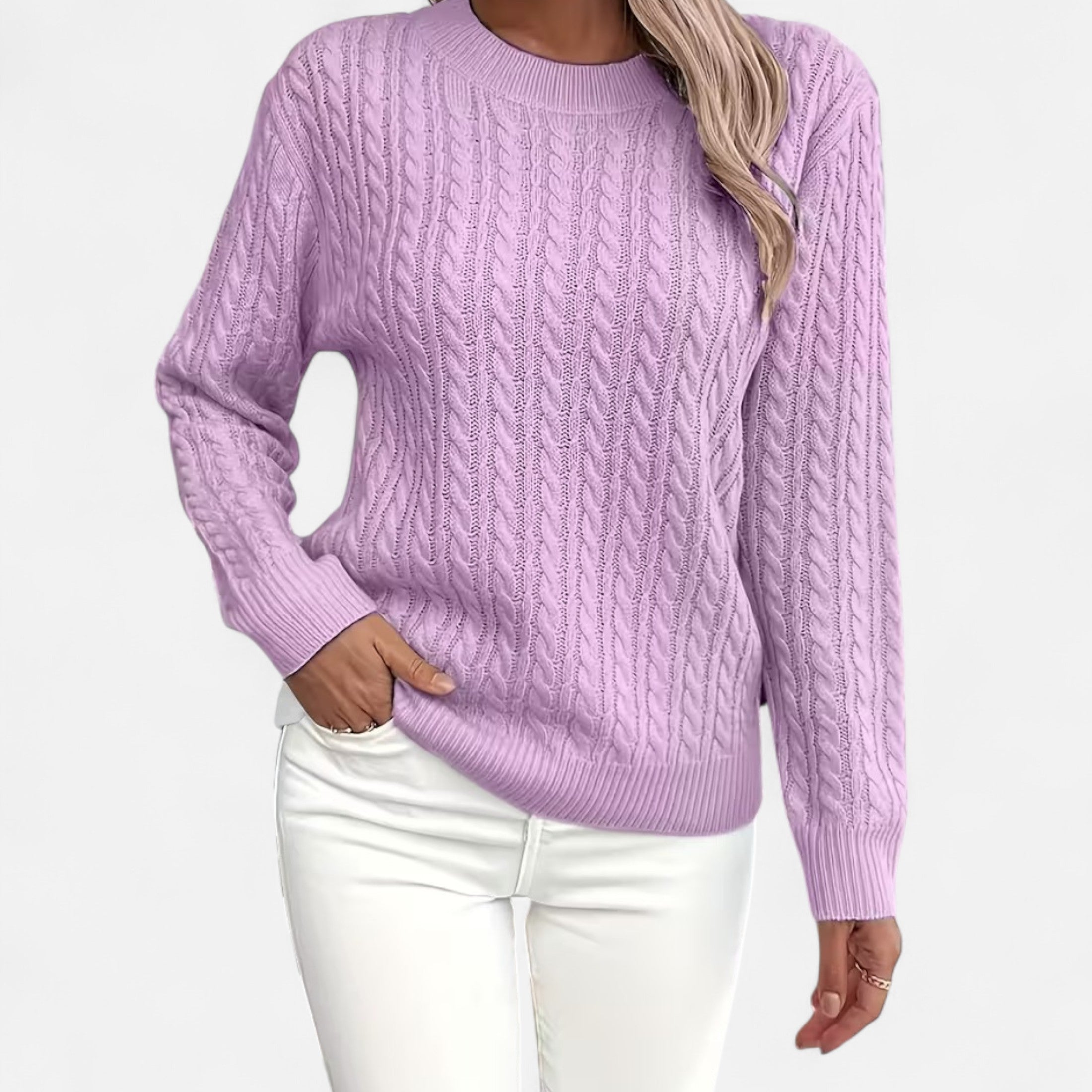 Dorevelle | Women’s Casual Round-Neck Sweater