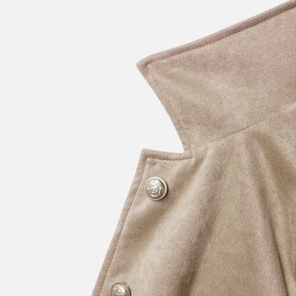 Dorevelle | Women’s Suede Jacket – Elegant Office Classic