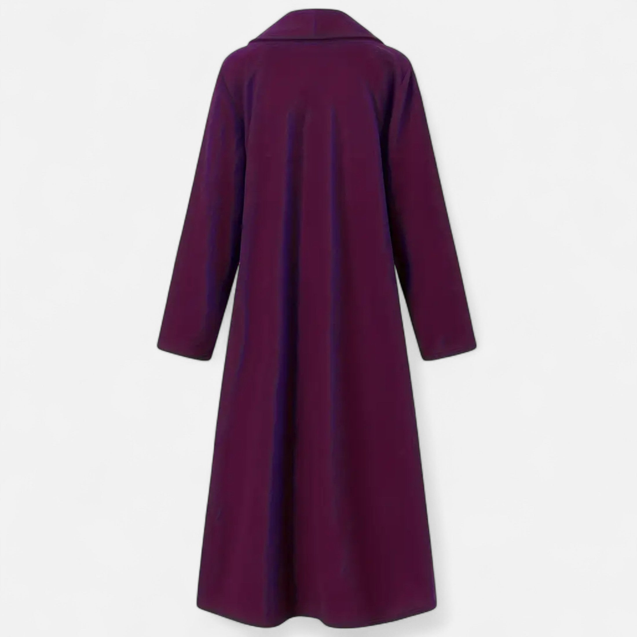 Dorevelle | Women’s Plus Size Overcoat - Lapel Collar Elegance