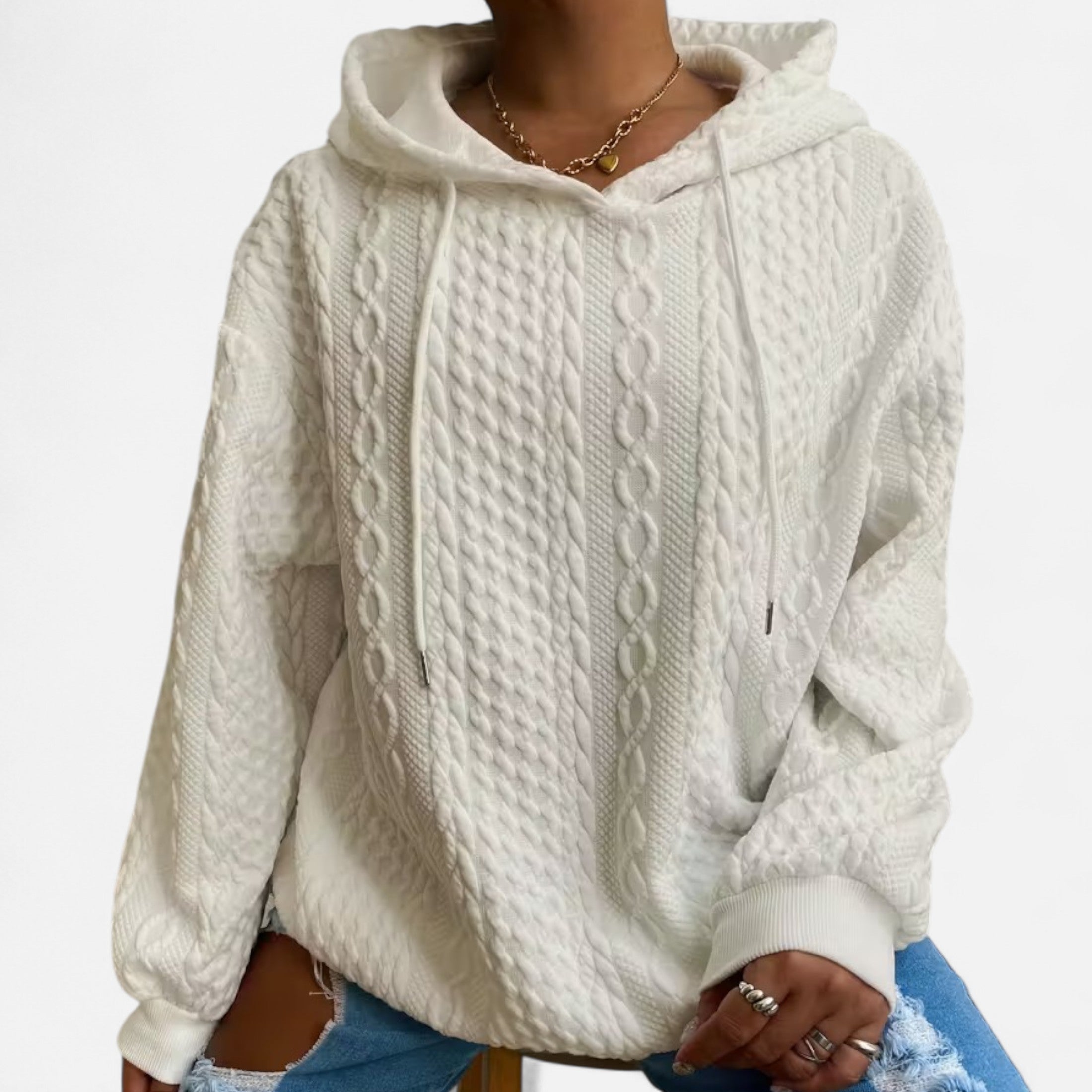 Dorevelle | Women’s Long-Sleeve Hoodie – Relaxed Heritage Style