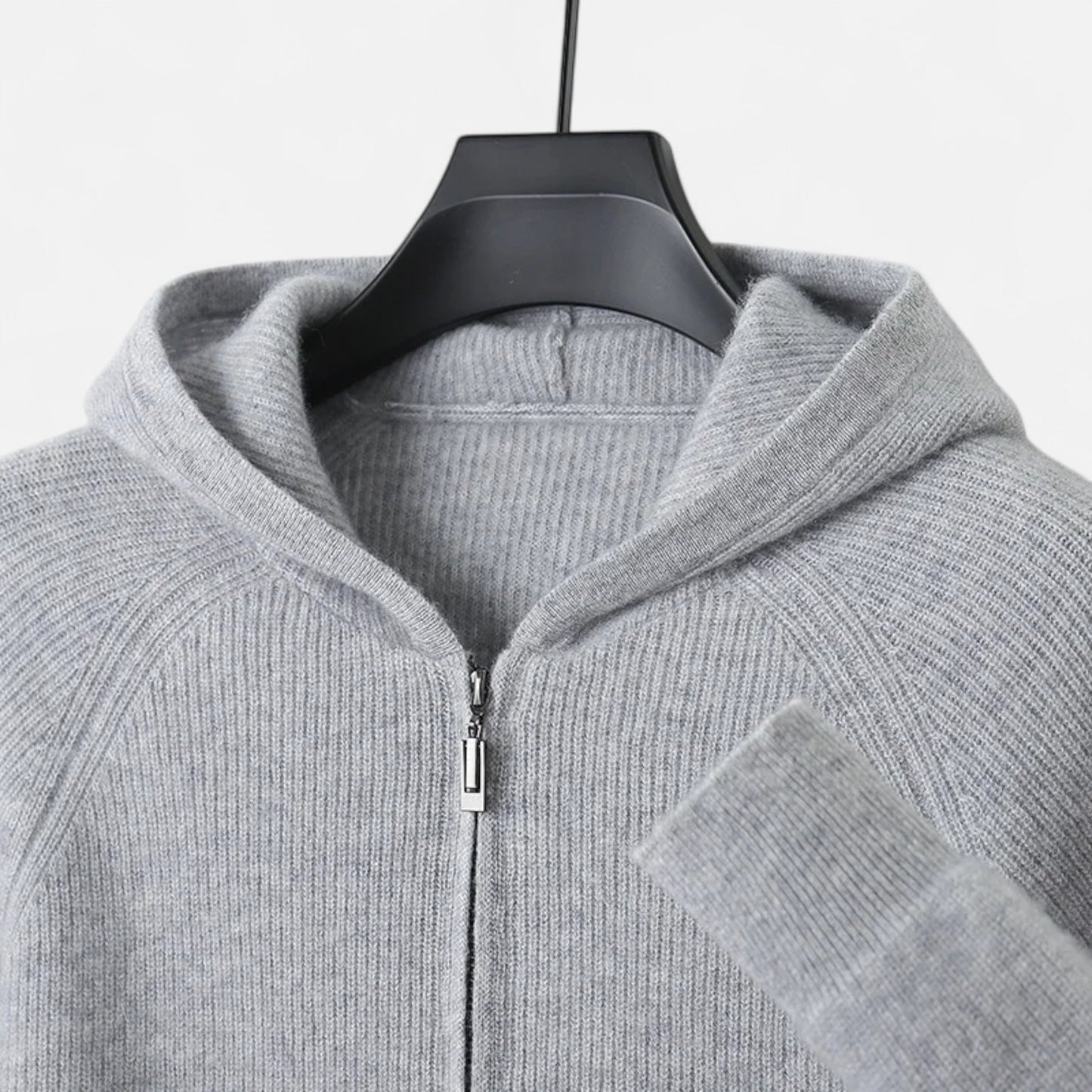 Dorevelle | Men’s Zipped Hoodie – Heritage Merino Knitwear