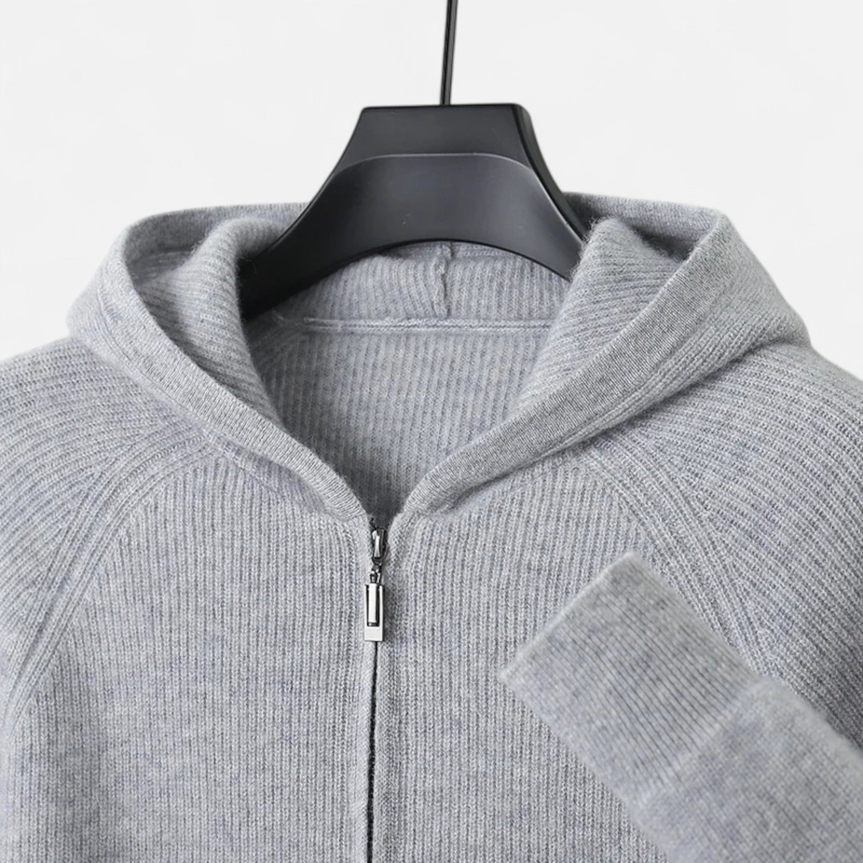 Dorevelle | Men’s Zipped Hoodie – Heritage Merino Knitwear