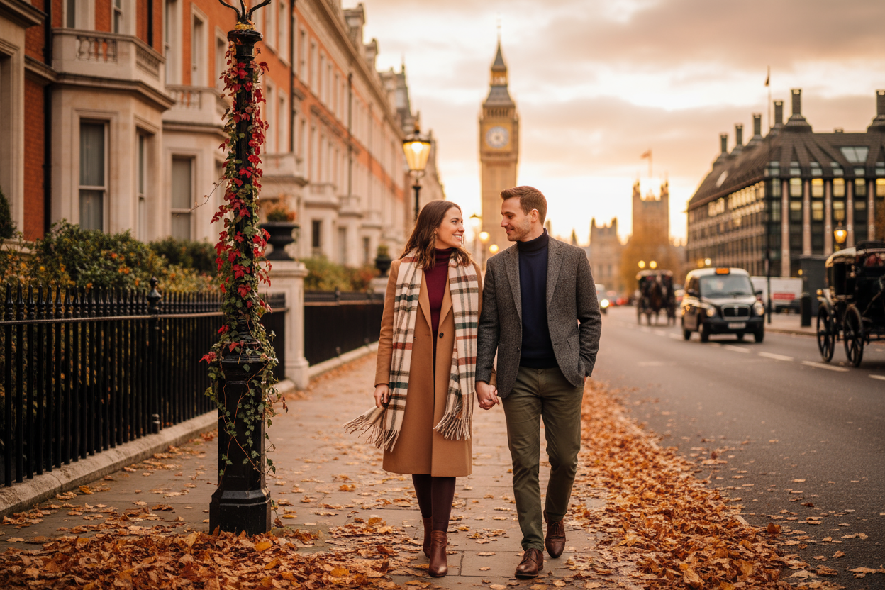 Men woman autumn london fashion theyre kinda in love with each other