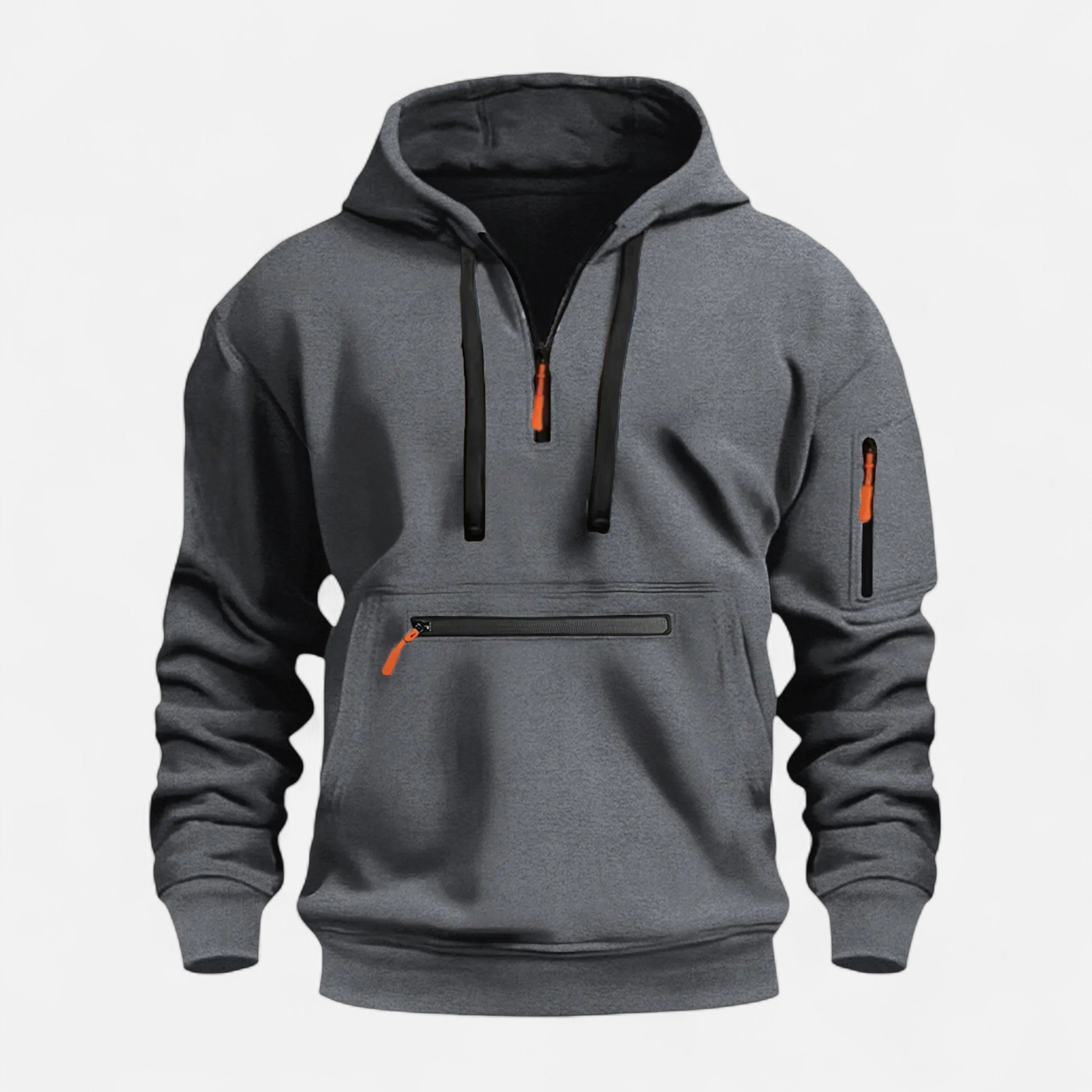 Dorevelle | Men’s Hooded Sweater – Heritage Zip Pullover