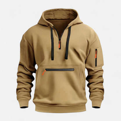 Dorevelle | Men’s Hooded Sweater – Heritage Zip Pullover