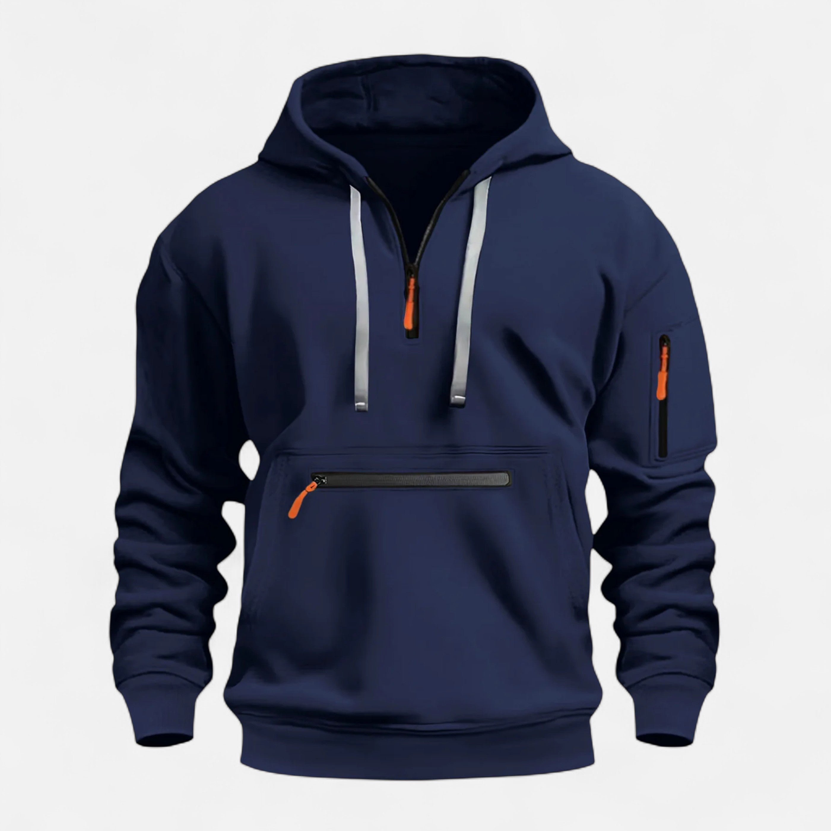 Dorevelle | Men’s Hooded Sweater – Heritage Zip Pullover