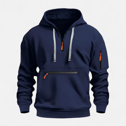 Dorevelle | Men’s Hooded Sweater – Heritage Zip Pullover