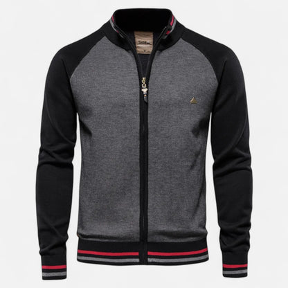 Dorevelle | Men’s Zipped Sweater – Heritage Cotton Knit